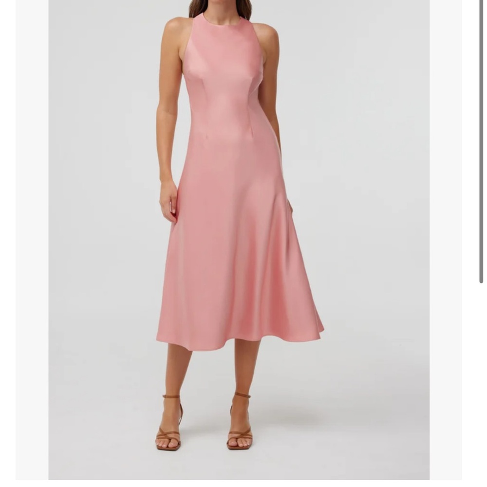 KEEPSAKE the Label Blush Pink Midi Dress